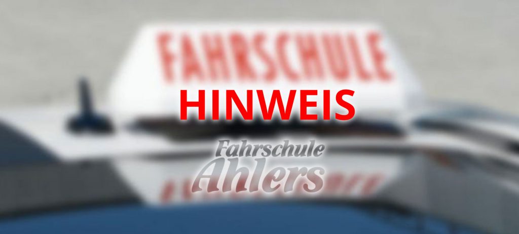 Abstands- und Verhaltensregeln in DEINER FAHRSCHULE